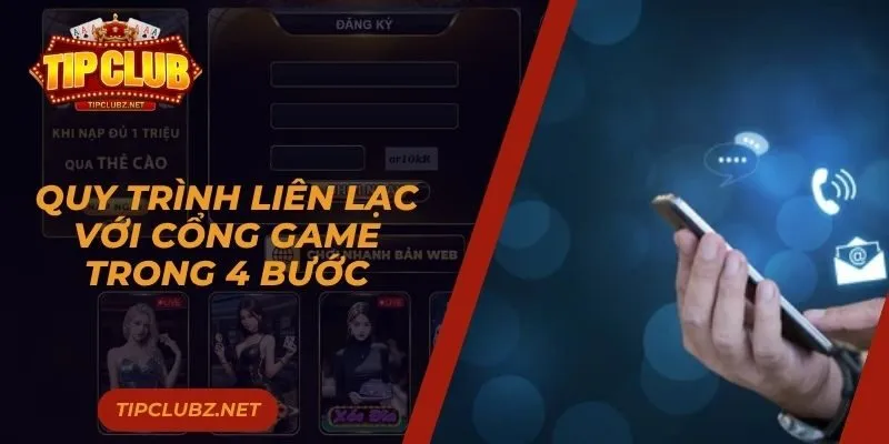 Quy trình liên lạc với cổng game trong 4 bước