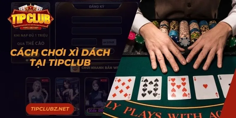 Thông tin chi tiết cách chơi xì dách tại Tipclub